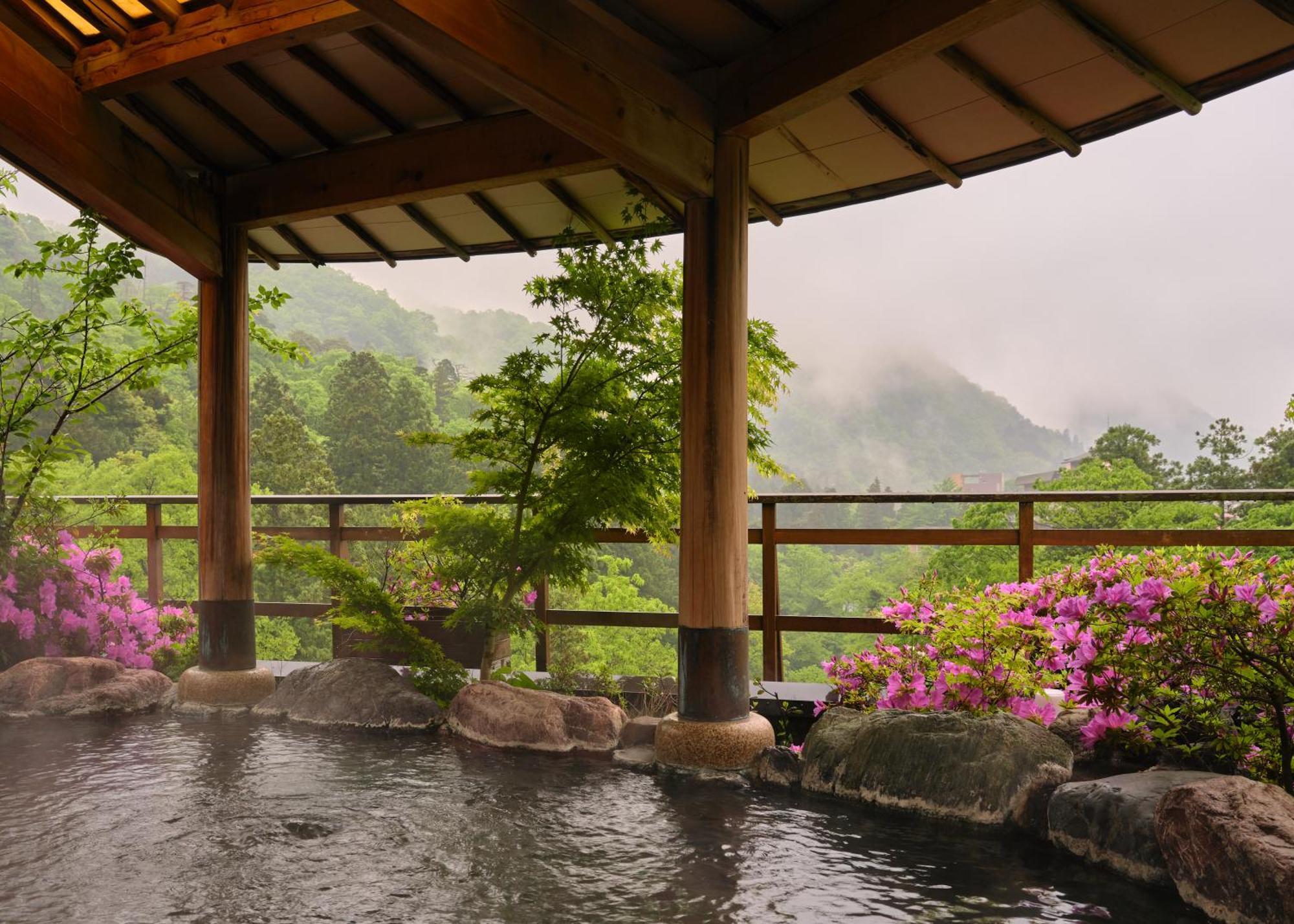 Yamanakaonsen Hanamurasaki Kaga  Buitenkant foto